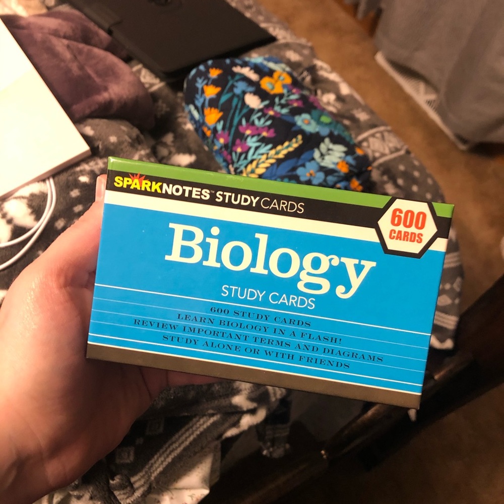 Spark notes biology cards